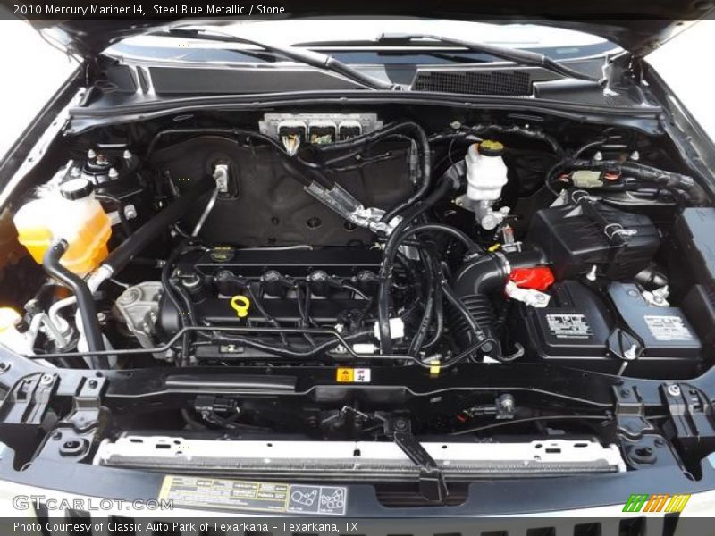 Steel Blue Metallic / Stone 2010 Mercury Mariner I4