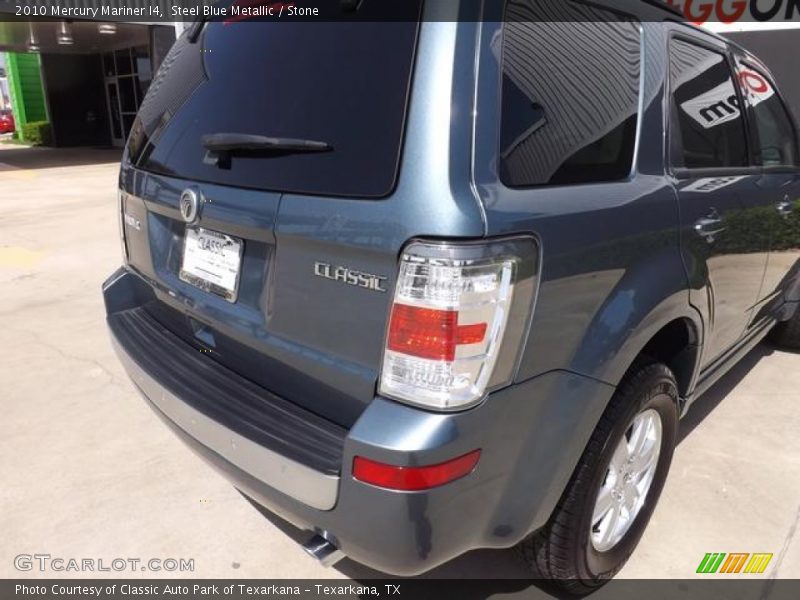 Steel Blue Metallic / Stone 2010 Mercury Mariner I4