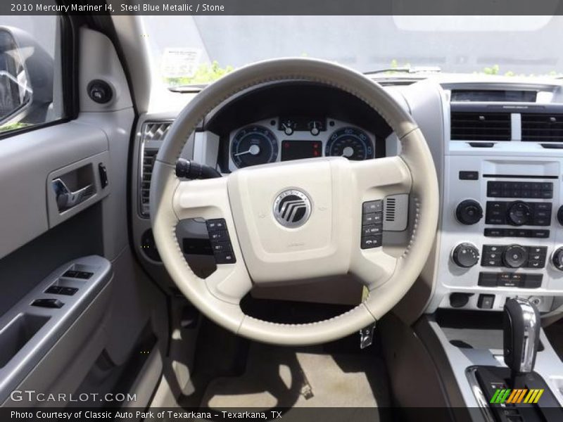 Steel Blue Metallic / Stone 2010 Mercury Mariner I4
