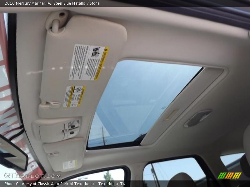 Steel Blue Metallic / Stone 2010 Mercury Mariner I4