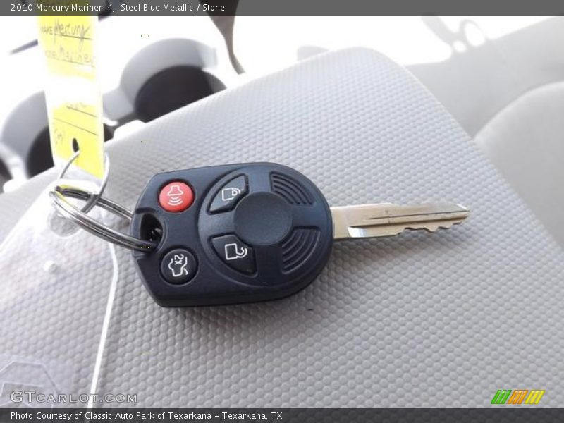 Steel Blue Metallic / Stone 2010 Mercury Mariner I4
