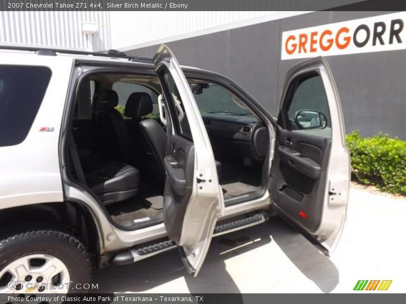 Silver Birch Metallic / Ebony 2007 Chevrolet Tahoe Z71 4x4