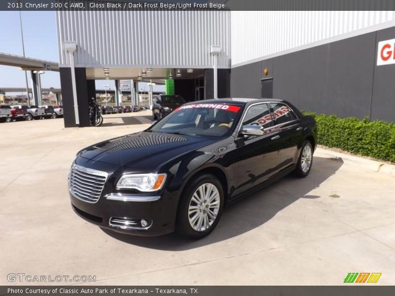 Gloss Black / Dark Frost Beige/Light Frost Beige 2013 Chrysler 300 C AWD