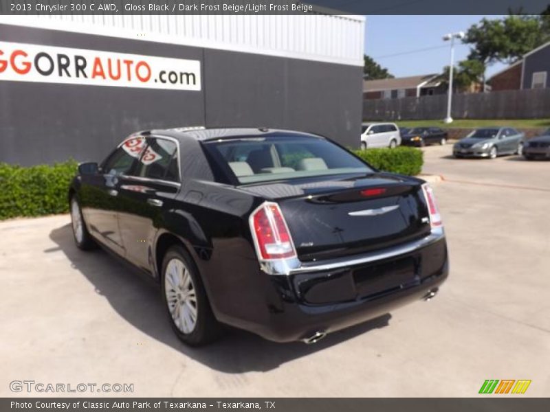 Gloss Black / Dark Frost Beige/Light Frost Beige 2013 Chrysler 300 C AWD
