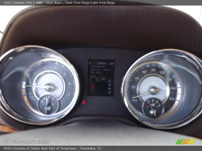 Gloss Black / Dark Frost Beige/Light Frost Beige 2013 Chrysler 300 C AWD