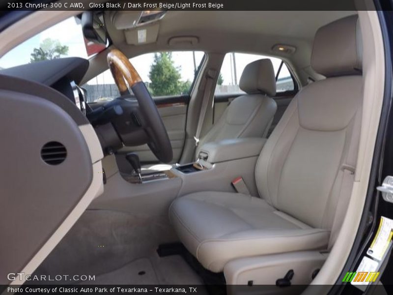 Gloss Black / Dark Frost Beige/Light Frost Beige 2013 Chrysler 300 C AWD