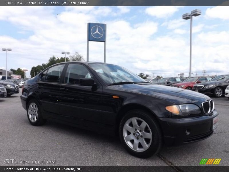Jet Black / Black 2002 BMW 3 Series 325xi Sedan