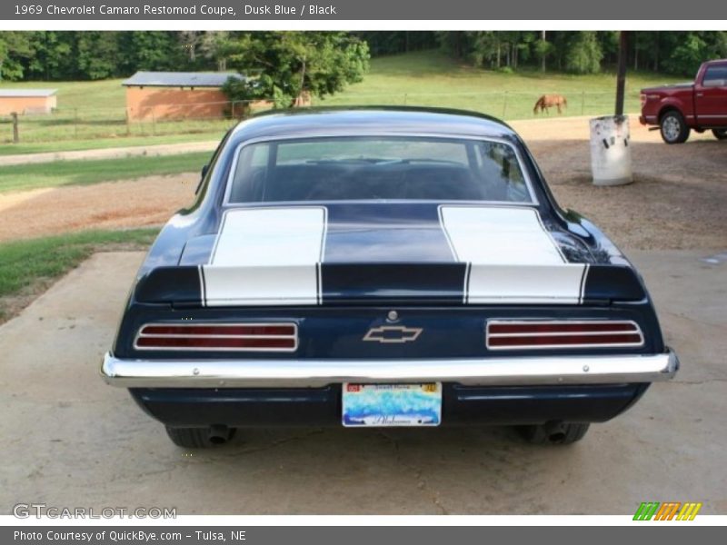 Dusk Blue / Black 1969 Chevrolet Camaro Restomod Coupe