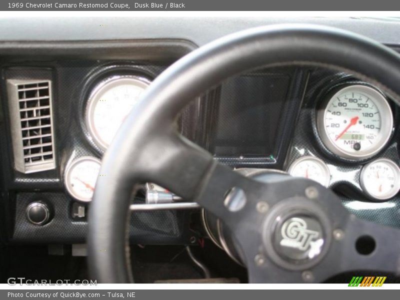 Dusk Blue / Black 1969 Chevrolet Camaro Restomod Coupe