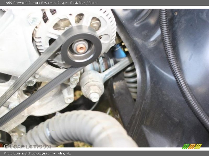 Dusk Blue / Black 1969 Chevrolet Camaro Restomod Coupe