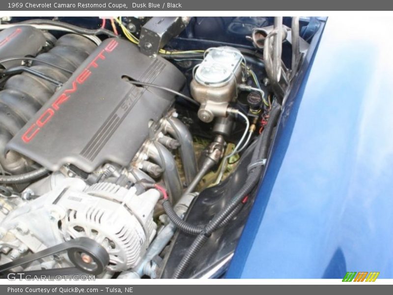 Dusk Blue / Black 1969 Chevrolet Camaro Restomod Coupe