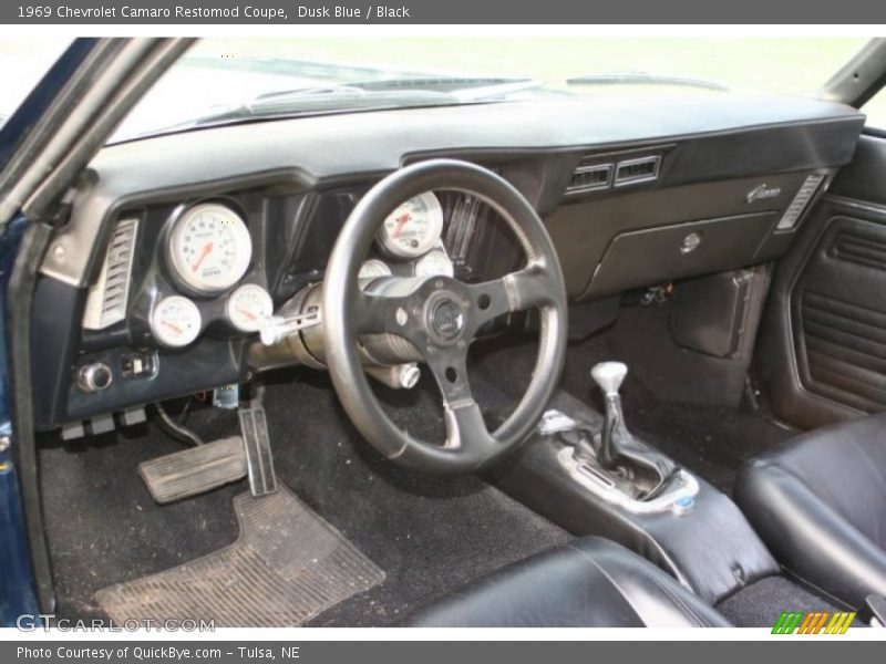 Dusk Blue / Black 1969 Chevrolet Camaro Restomod Coupe