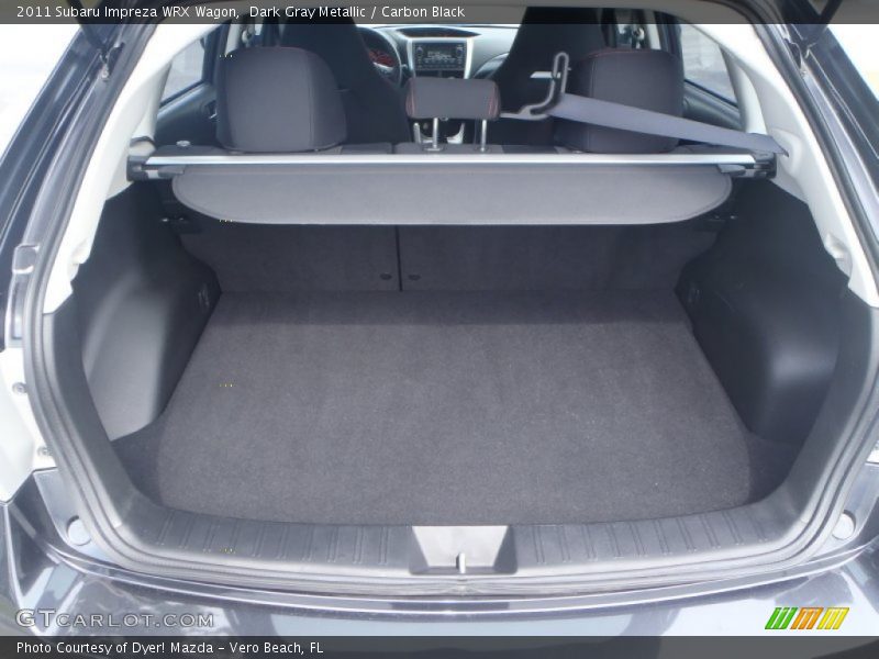 Dark Gray Metallic / Carbon Black 2011 Subaru Impreza WRX Wagon
