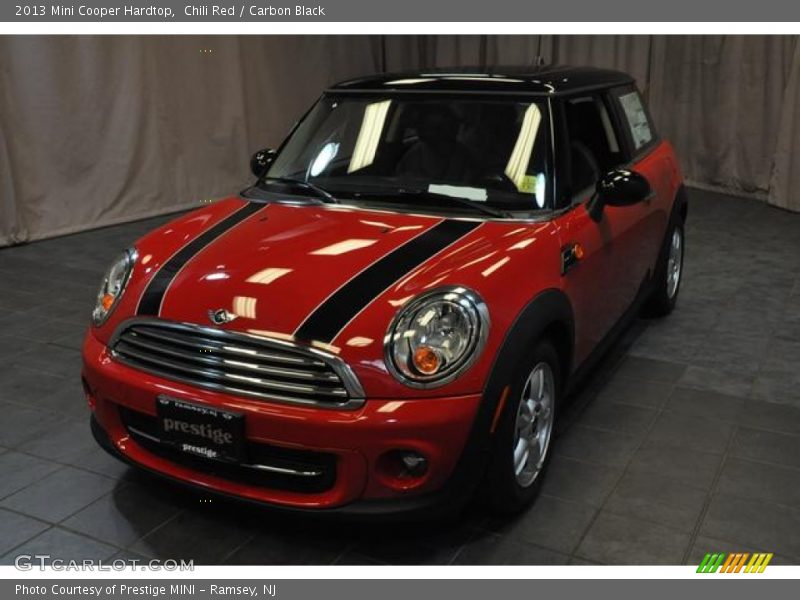 Chili Red / Carbon Black 2013 Mini Cooper Hardtop