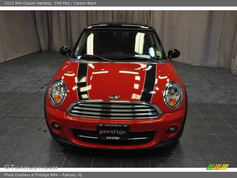 Chili Red / Carbon Black 2013 Mini Cooper Hardtop