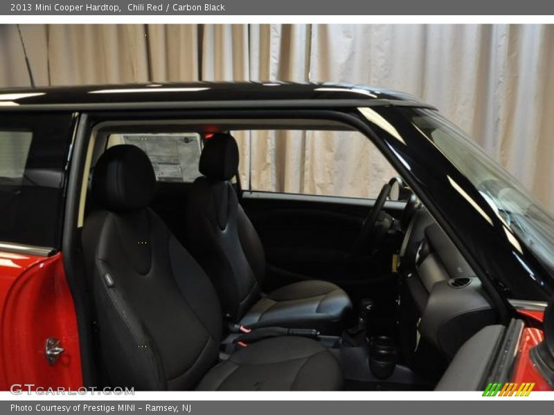 Chili Red / Carbon Black 2013 Mini Cooper Hardtop