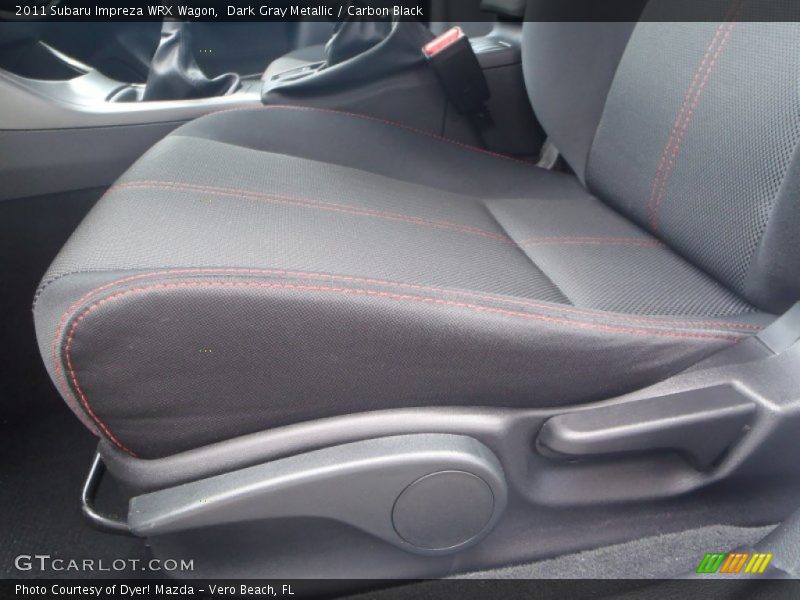 Dark Gray Metallic / Carbon Black 2011 Subaru Impreza WRX Wagon
