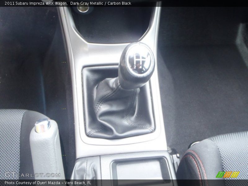 Dark Gray Metallic / Carbon Black 2011 Subaru Impreza WRX Wagon
