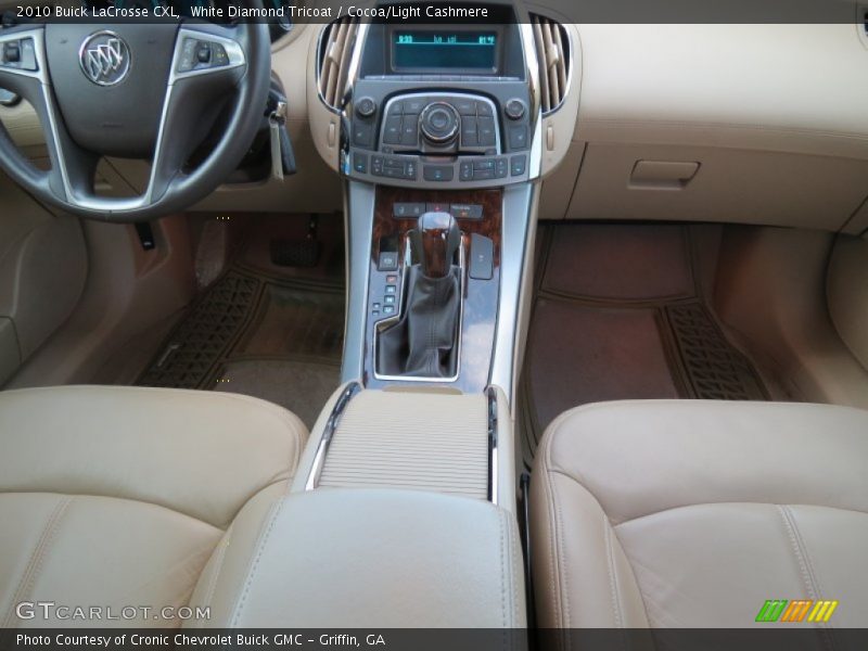 White Diamond Tricoat / Cocoa/Light Cashmere 2010 Buick LaCrosse CXL