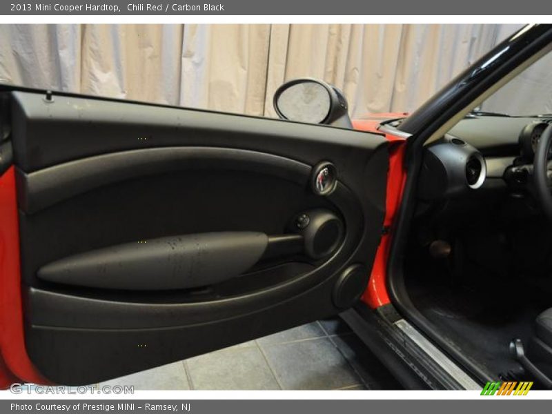 Chili Red / Carbon Black 2013 Mini Cooper Hardtop