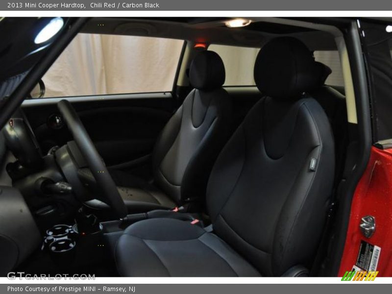Chili Red / Carbon Black 2013 Mini Cooper Hardtop