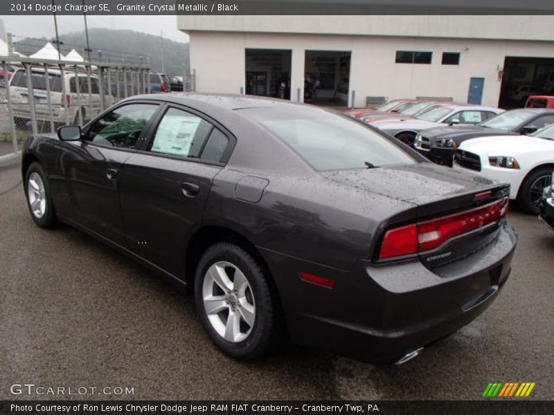 Granite Crystal Metallic / Black 2014 Dodge Charger SE