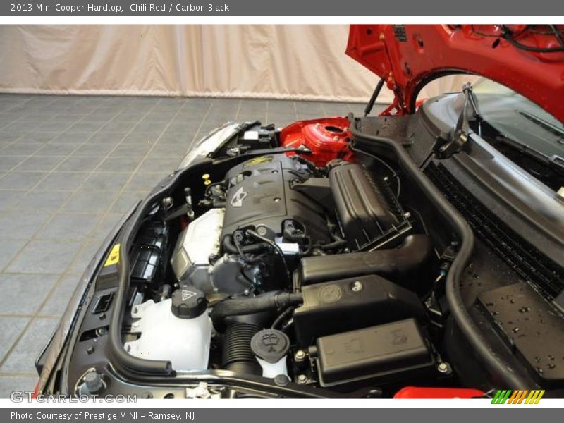 Chili Red / Carbon Black 2013 Mini Cooper Hardtop