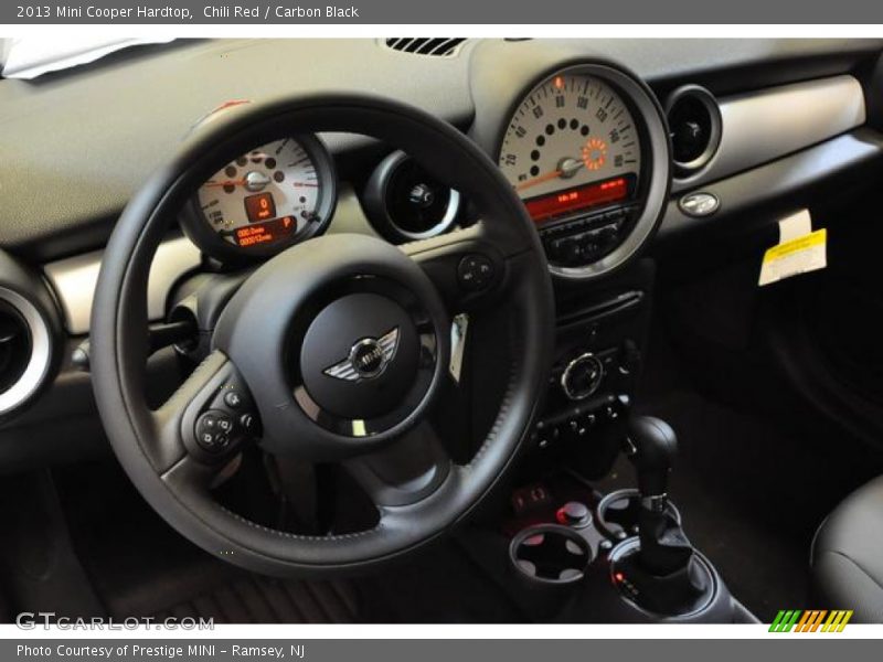 Chili Red / Carbon Black 2013 Mini Cooper Hardtop