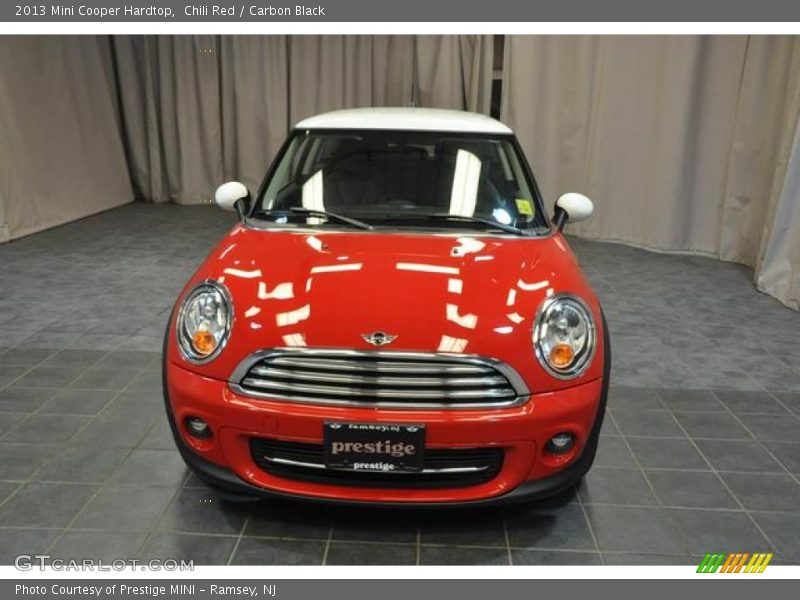Chili Red / Carbon Black 2013 Mini Cooper Hardtop