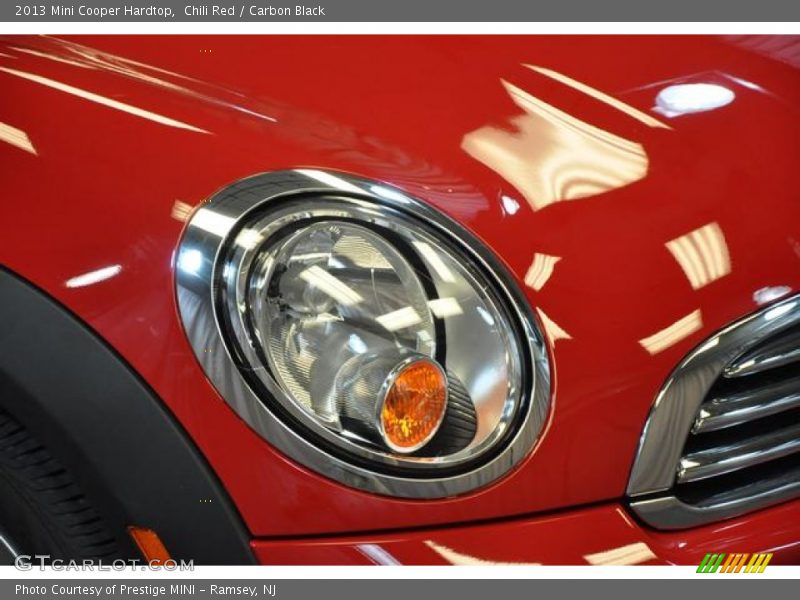 Chili Red / Carbon Black 2013 Mini Cooper Hardtop