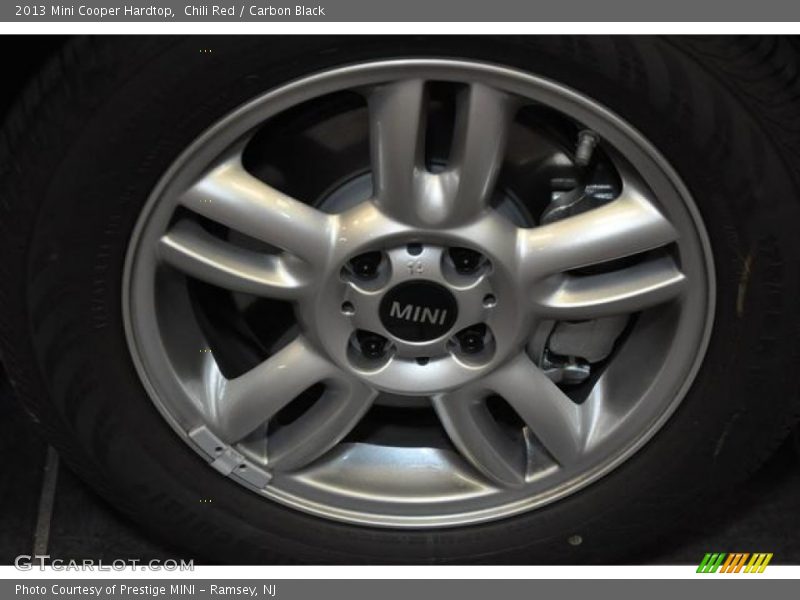 Chili Red / Carbon Black 2013 Mini Cooper Hardtop