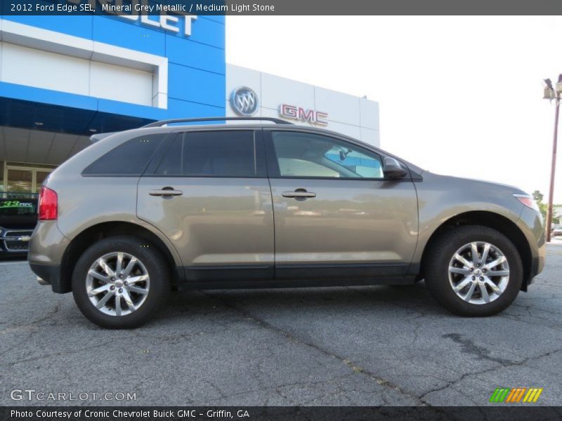 Mineral Grey Metallic / Medium Light Stone 2012 Ford Edge SEL