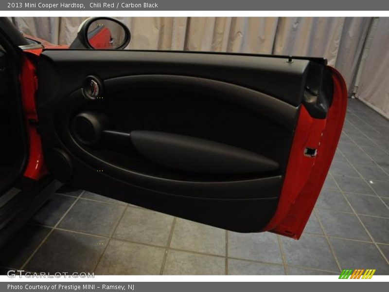Chili Red / Carbon Black 2013 Mini Cooper Hardtop