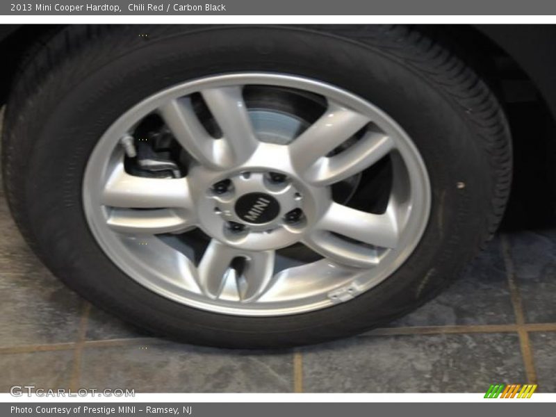 Chili Red / Carbon Black 2013 Mini Cooper Hardtop