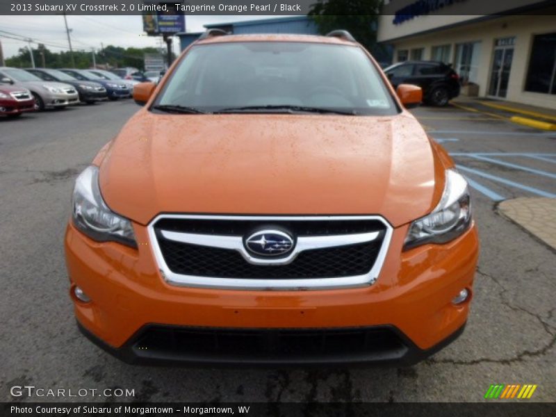Tangerine Orange Pearl / Black 2013 Subaru XV Crosstrek 2.0 Limited