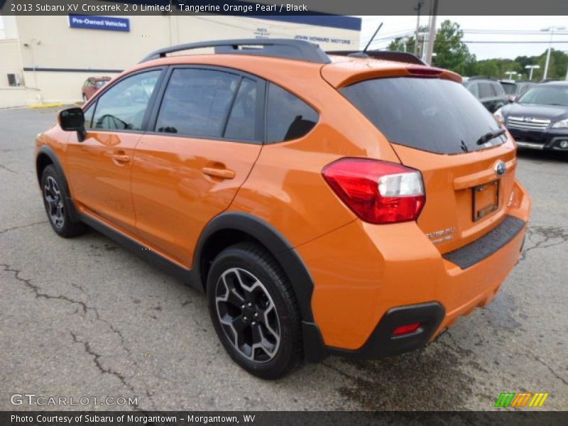 Tangerine Orange Pearl / Black 2013 Subaru XV Crosstrek 2.0 Limited
