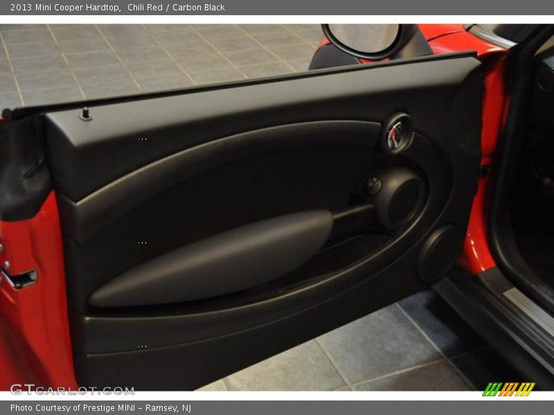 Chili Red / Carbon Black 2013 Mini Cooper Hardtop