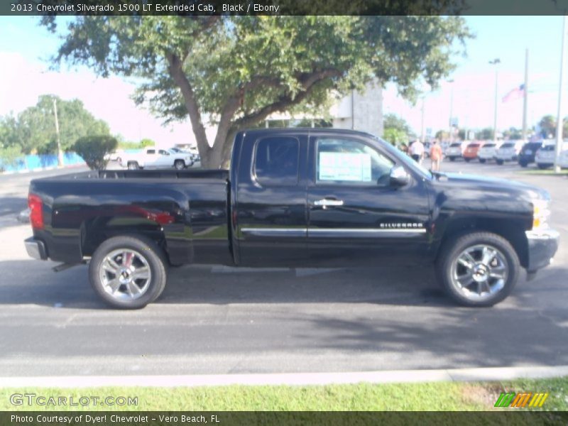 Black / Ebony 2013 Chevrolet Silverado 1500 LT Extended Cab