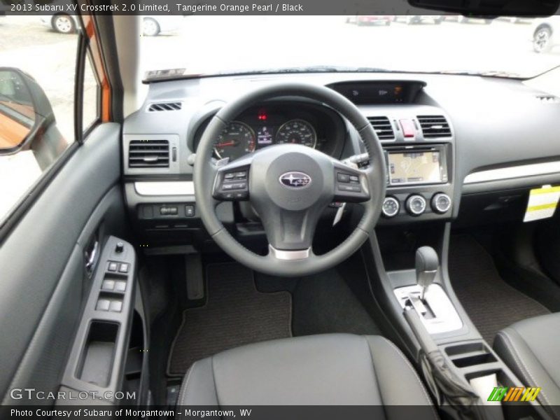 Tangerine Orange Pearl / Black 2013 Subaru XV Crosstrek 2.0 Limited