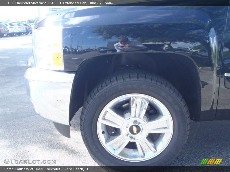 Black / Ebony 2013 Chevrolet Silverado 1500 LT Extended Cab