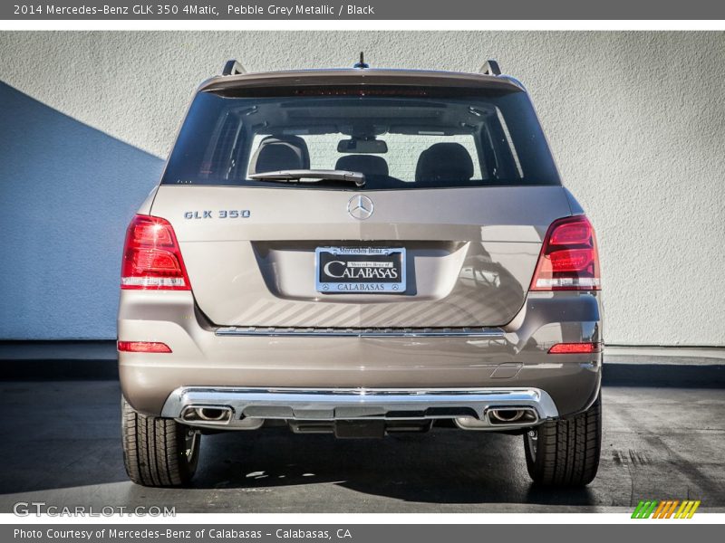 Pebble Grey Metallic / Black 2014 Mercedes-Benz GLK 350 4Matic