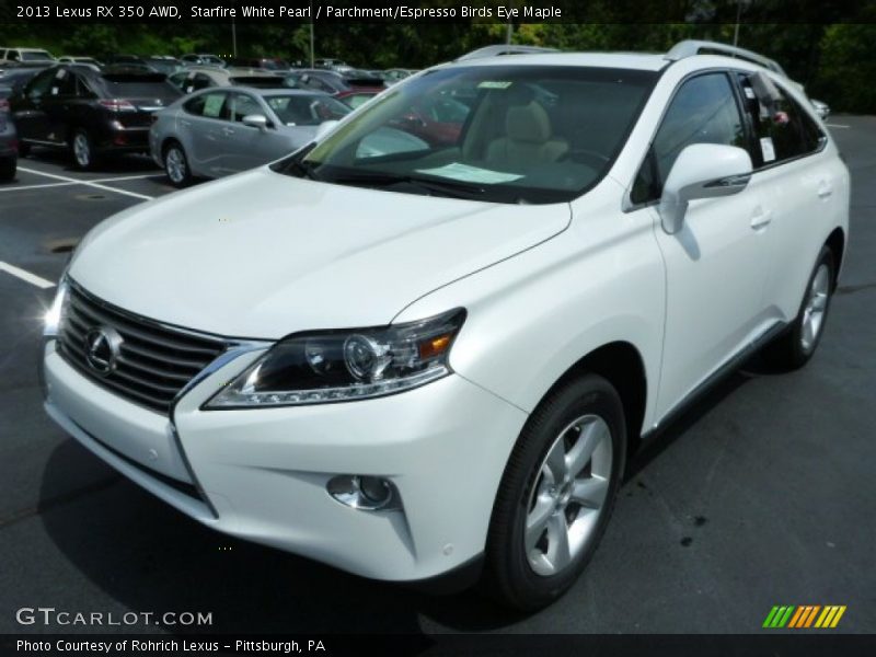 Front 3/4 View of 2013 RX 350 AWD