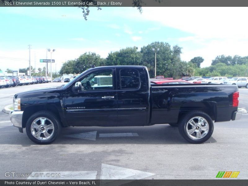 Black / Ebony 2013 Chevrolet Silverado 1500 LT Extended Cab