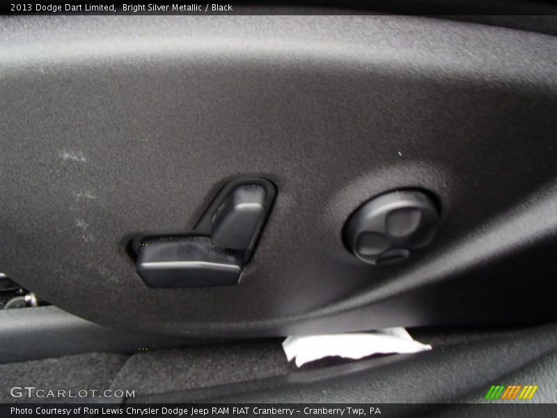 Bright Silver Metallic / Black 2013 Dodge Dart Limited