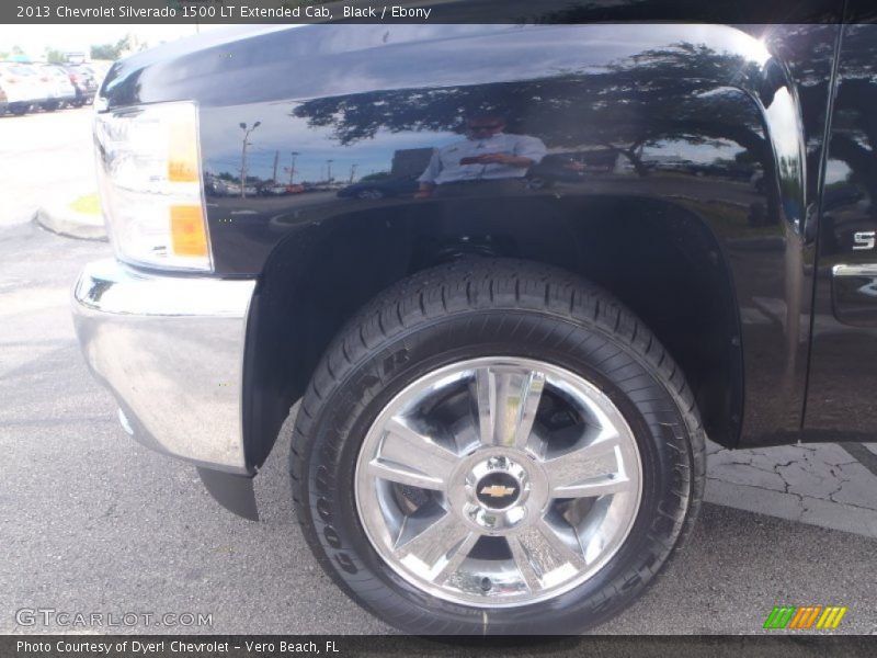 Black / Ebony 2013 Chevrolet Silverado 1500 LT Extended Cab