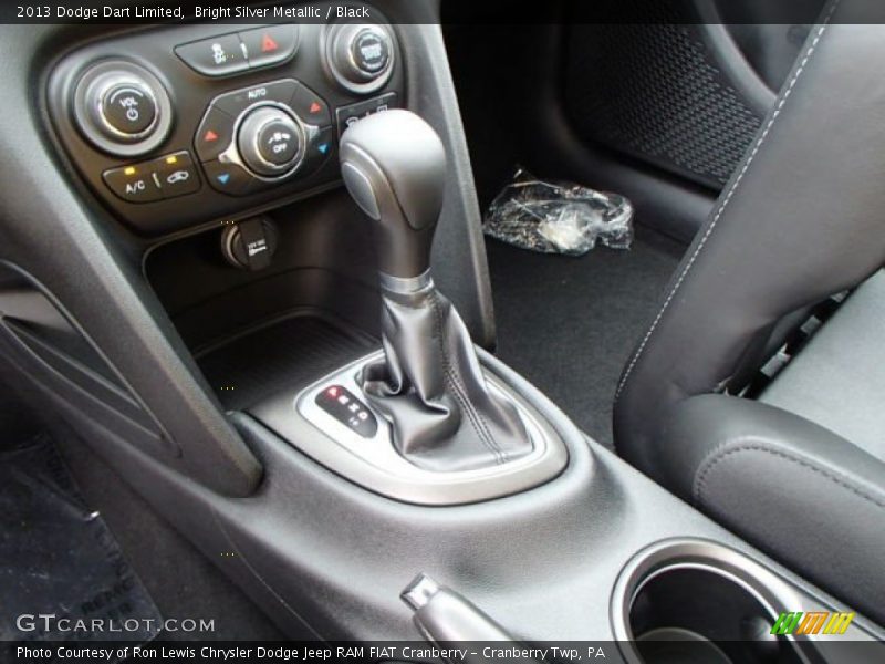 Bright Silver Metallic / Black 2013 Dodge Dart Limited