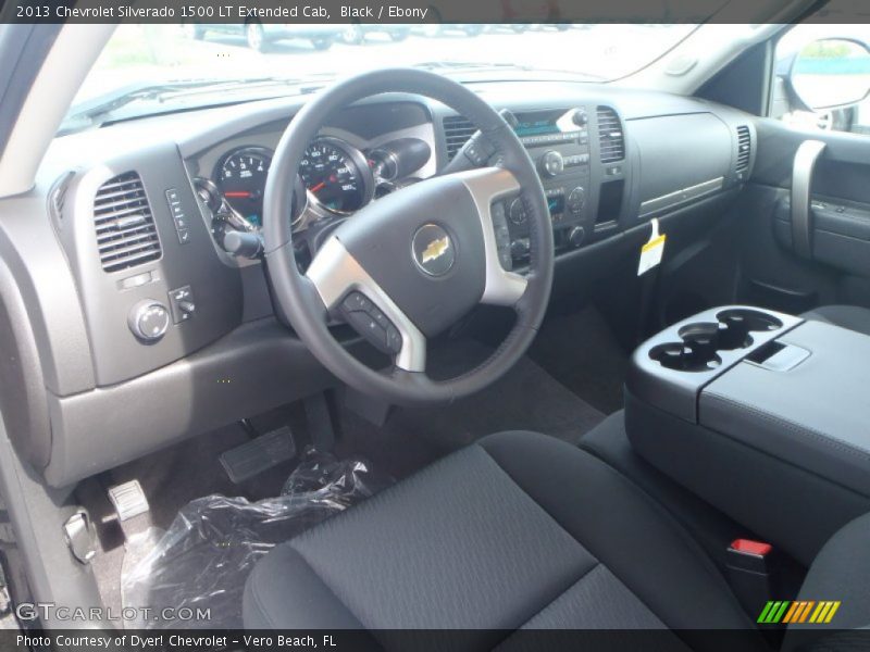 Black / Ebony 2013 Chevrolet Silverado 1500 LT Extended Cab