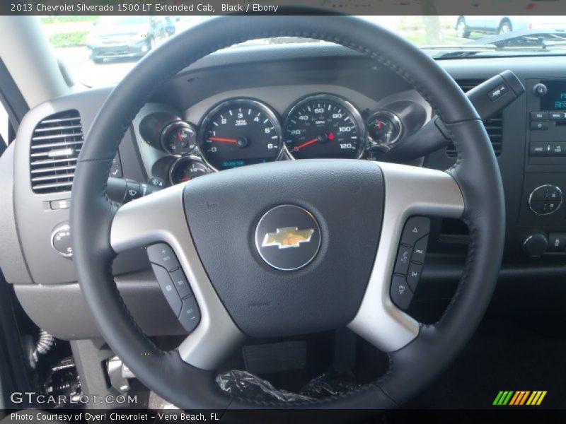 Black / Ebony 2013 Chevrolet Silverado 1500 LT Extended Cab