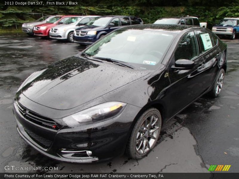 Pitch Black / Black 2013 Dodge Dart SXT