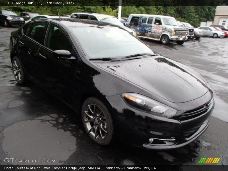 Pitch Black / Black 2013 Dodge Dart SXT